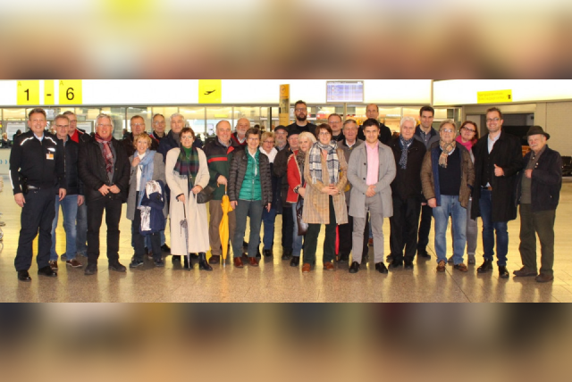 MIT KVbe Braunschweig und Peine besuchen Bundespolizei zu einem Vortrag auf dem Flughafen Hannover-Langenhagen